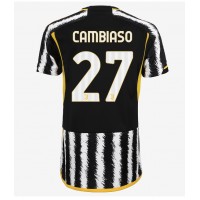 Fotbalové Dres Juventus Andrea Cambiaso #27 Dámské Domácí 2023-24 Krátký Rukáv